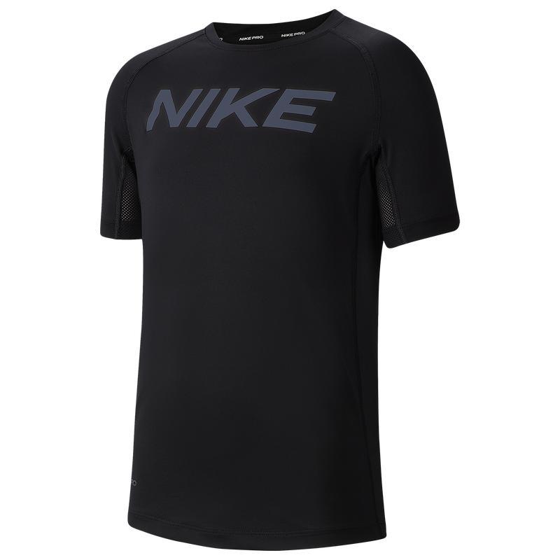 商品NIKE|Nike Pro Fitted Top - Boys' Grade School,价格¥188,第1张图片