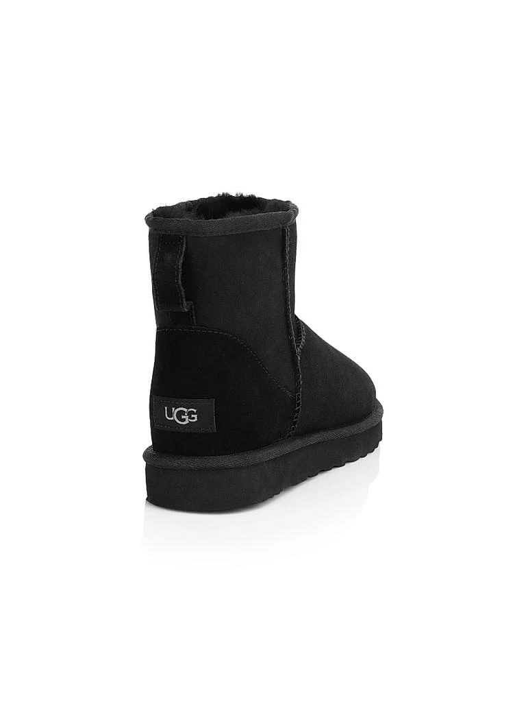 商品UGG|Classic Heritage Suede & Shearling Classic Mini Bomber Boots,价格¥1872,第3张图片详细描述