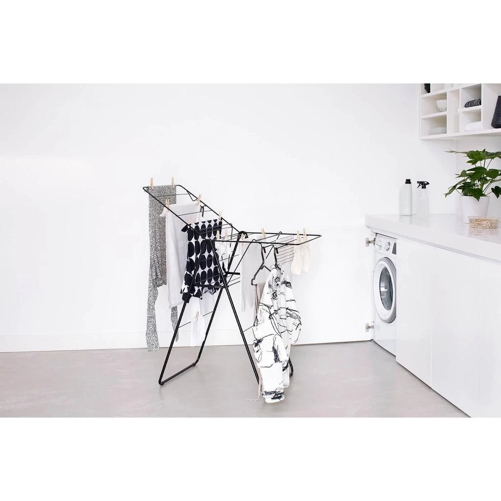 Brabantia HangOn Drying Rack - 15m - Matt Black 商品