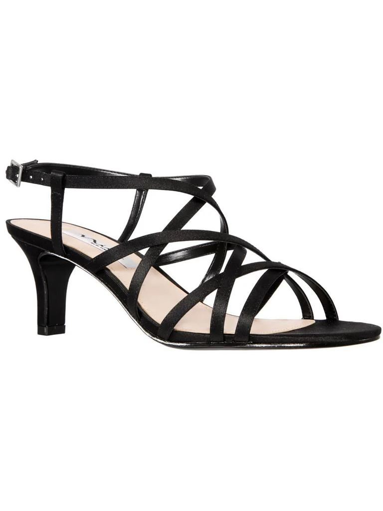 商品Nina|Neptune Womens Leather Open Toe Strappy Sandals,价格¥193,第4张图片详细描述