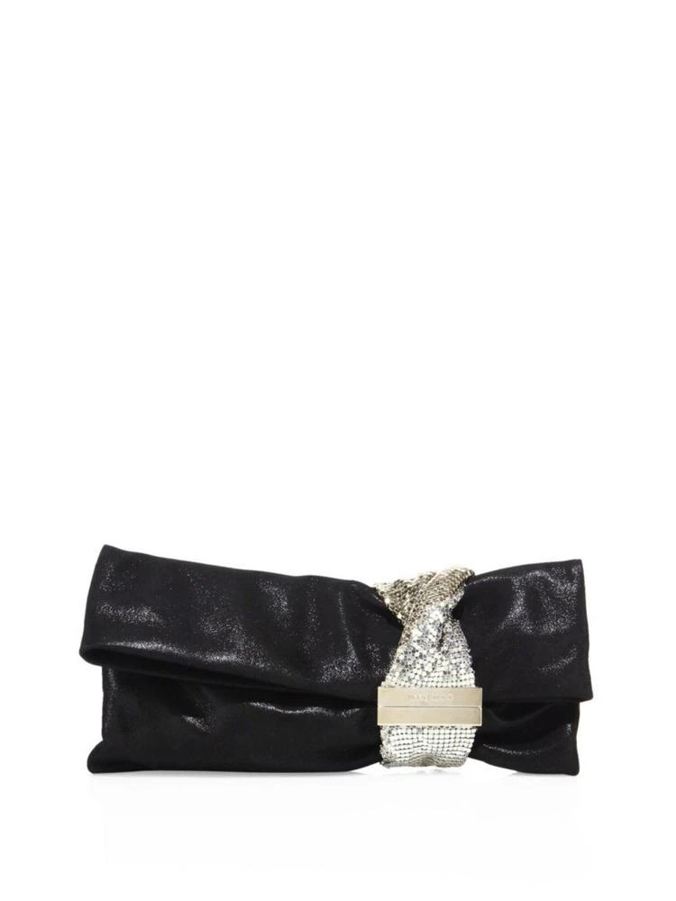 商品Jimmy Choo|Chandra Shimmer Suede Clutch,价格¥6277,第1张图片