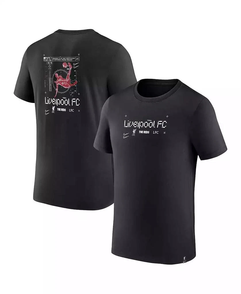 商品NIKE|Men's Black Liverpool Air Traffic T-shirt,价格¥240,第2张图片详细描述