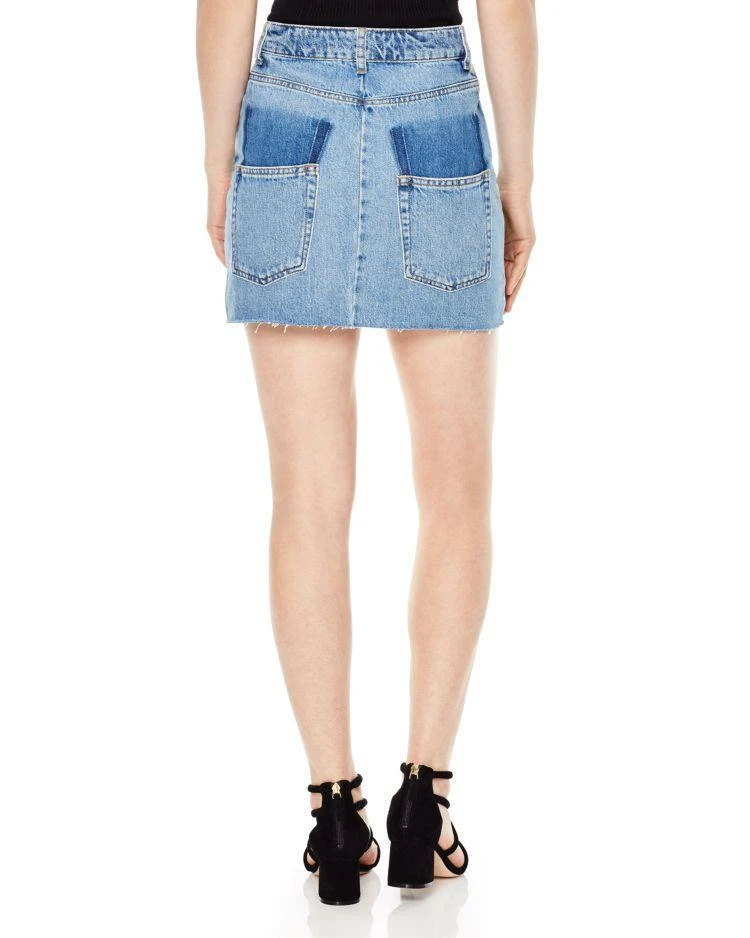 商品Sandro|Tessa Denim Mini Skirt,价格¥786,第2张图片详细描述