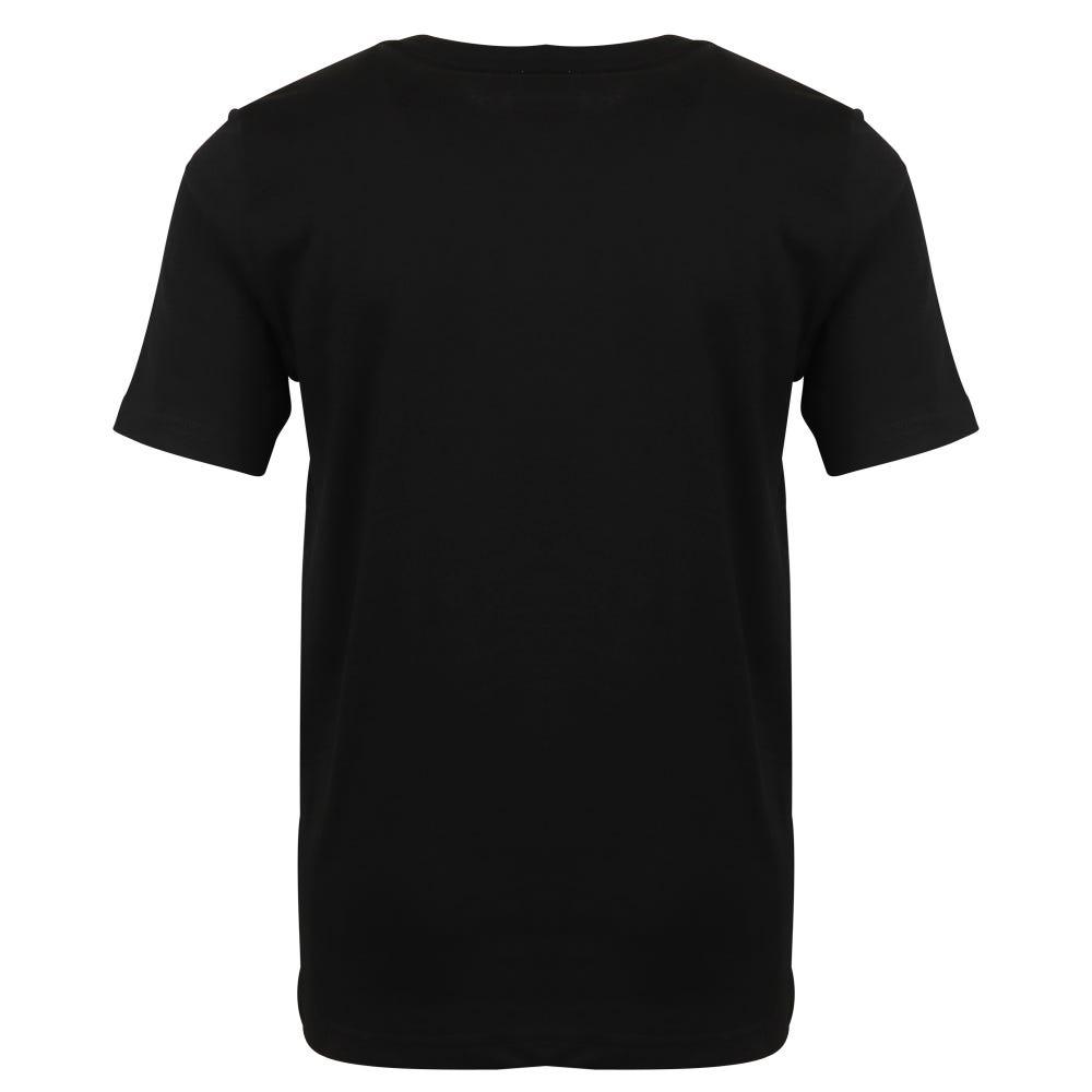 Black Oversized Logo Short Sleeve T Shirt商品第3张图片规格展示