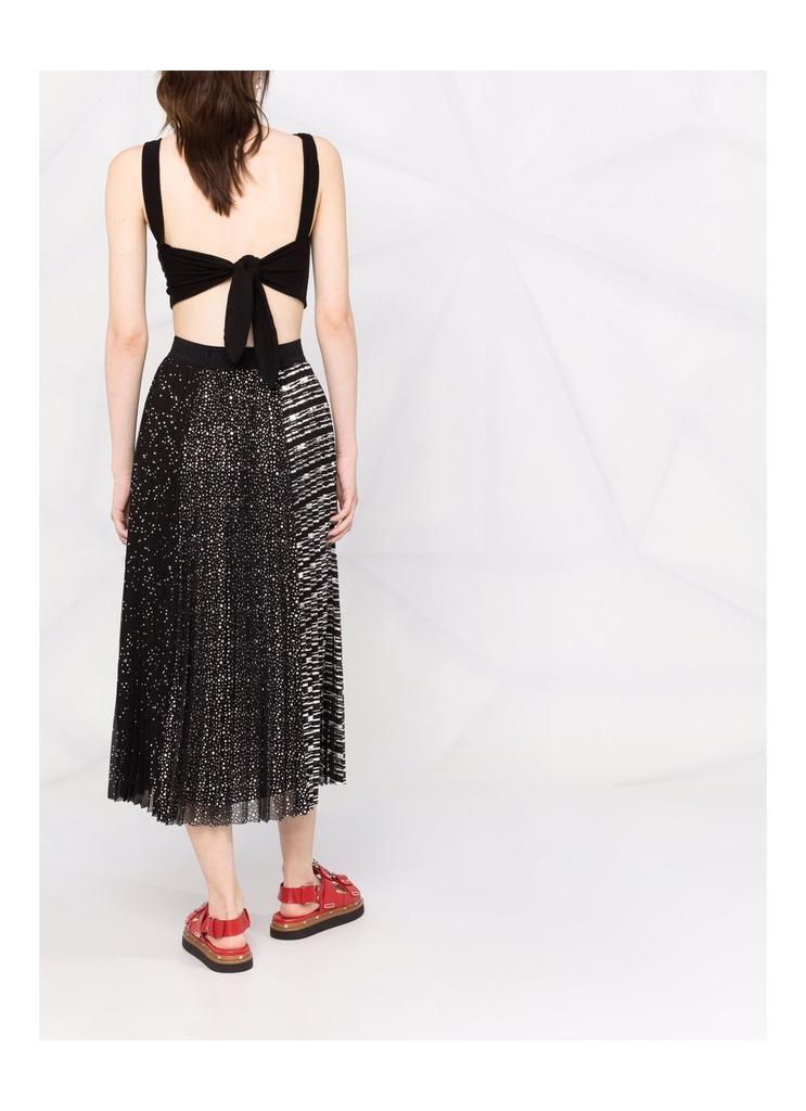 商品Karl Lagerfeld Paris|k dots pleated skirt,价格¥1457,第5张图片详细描述
