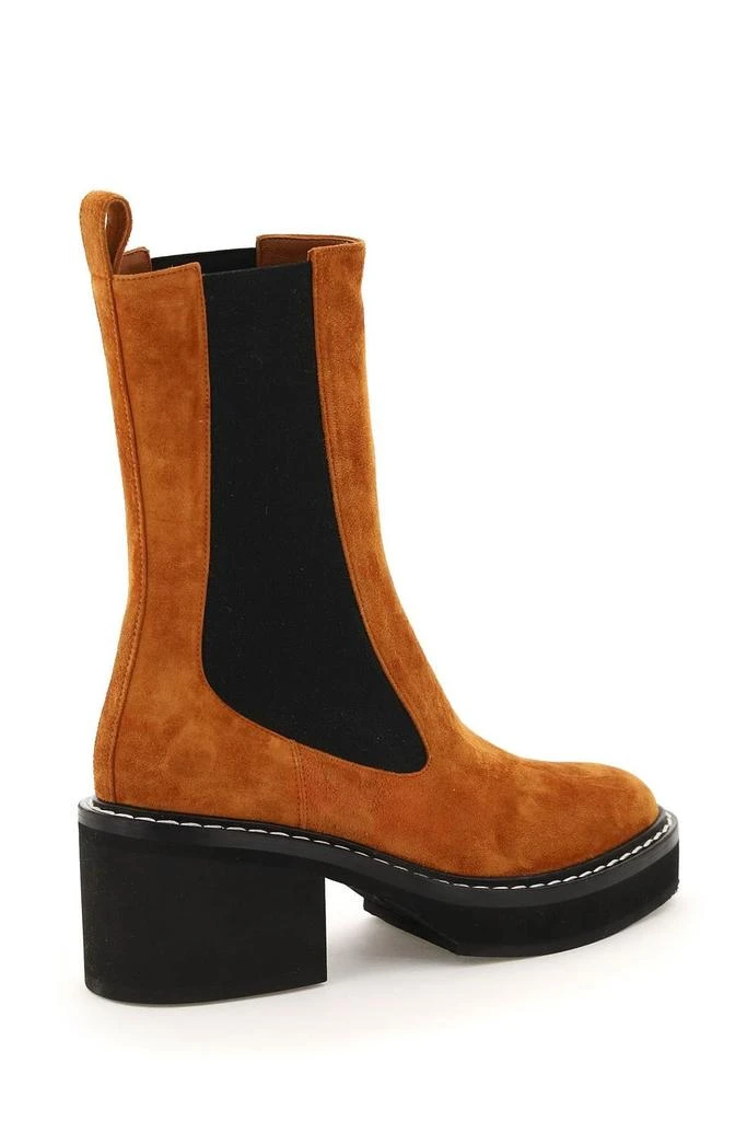商品Khaite|Khaite Calgary Block Heel Boots,价格¥5228,第3张图片详细描述