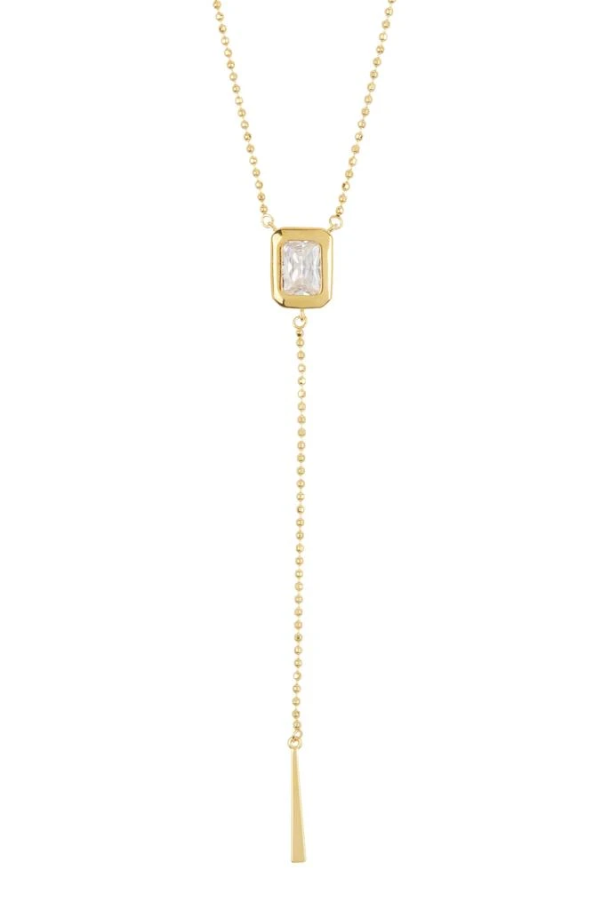 商品Nordstrom|Cubic Zirconia Ball Chain Y-Necklace,价格¥57,第1张图片