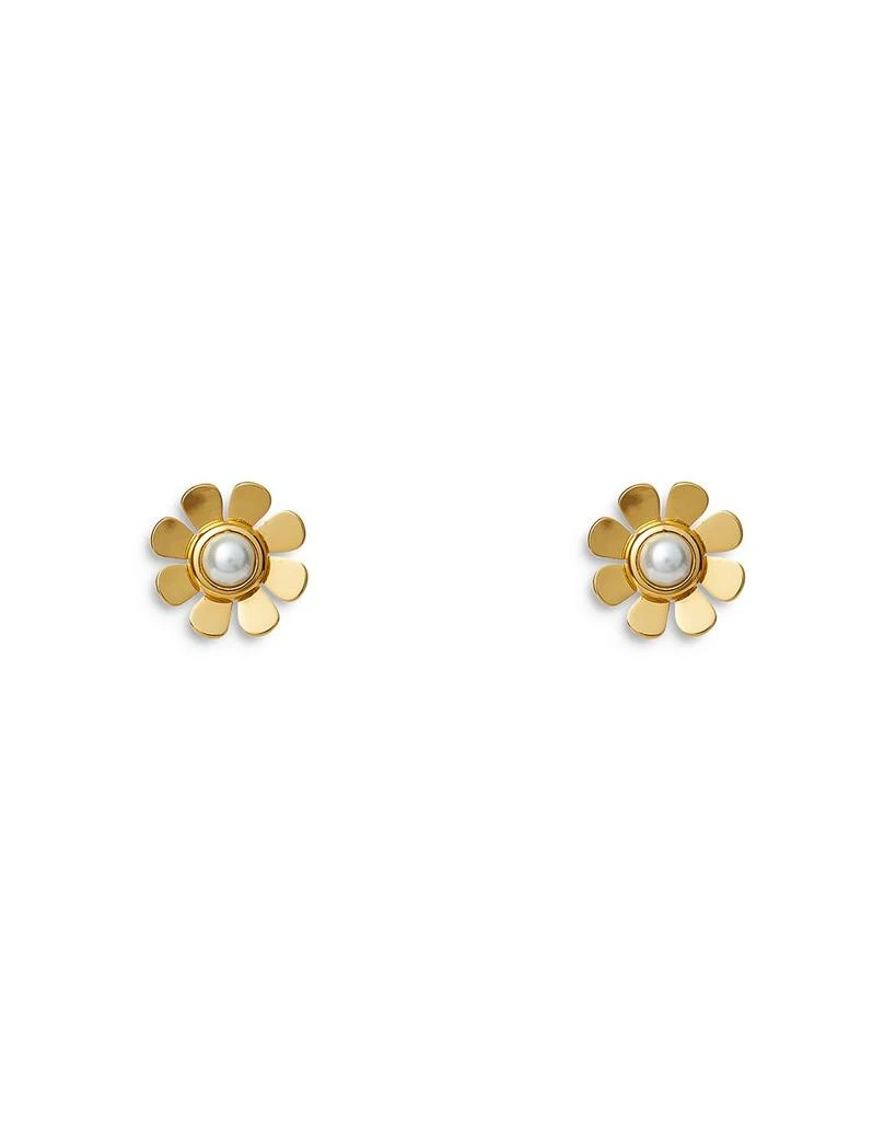 商品Lele Sadoughi|Imitation Pearl Daisy Stud Earrings,价格¥443,第1张图片