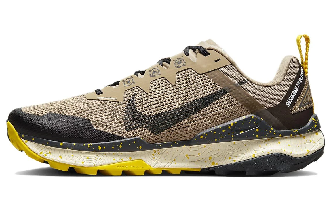 商品[国内直发] NIKE|Wildhorse 8 舒适百搭减震防滑回弹 低帮 越野跑步鞋 男款 黄棕,价格¥969,第1张图片