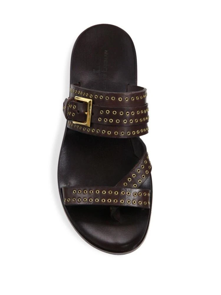 商品Louis Leeman|Double Strap Leather Sandals,价格¥4462,第4张图片详细描述