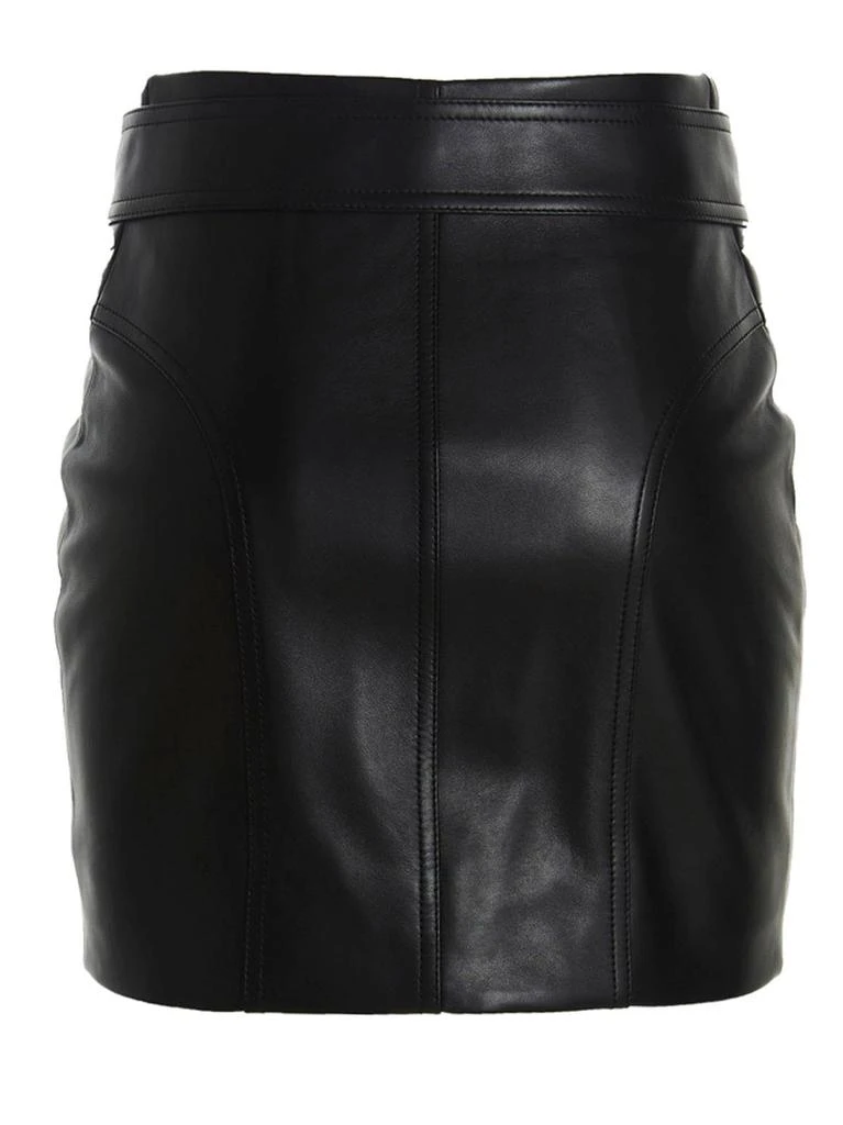 商品Balmain|Leather skirt,价格¥4817,第2张图片详细描述