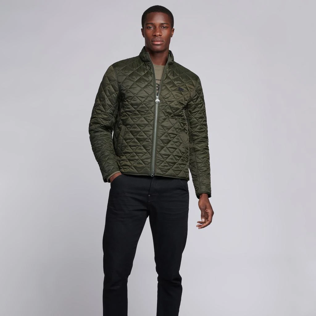 商品Barbour|Barbour International Men's Gear Quilt Jacket - Sage,价格¥599,第1张图片