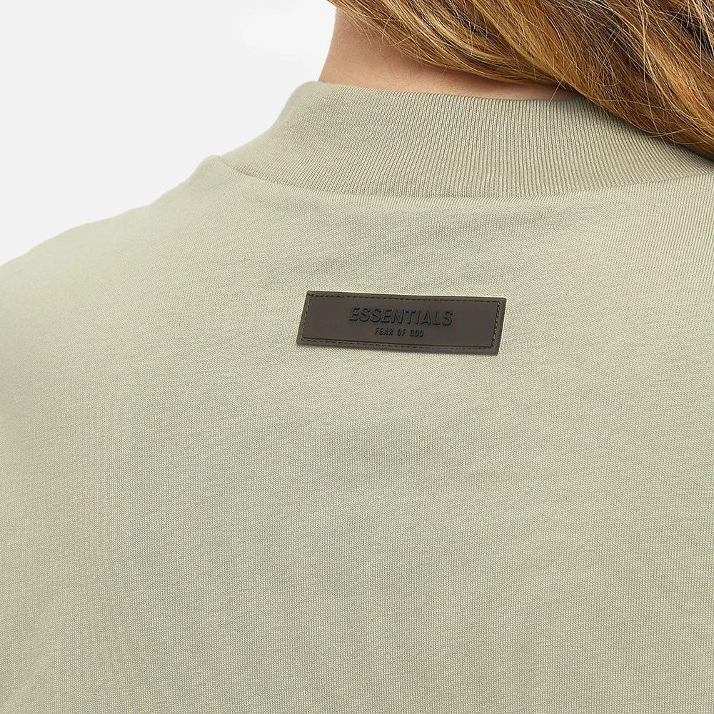 商品Essentials|Fear of God ESSENTIALS Women's Logo T-Shirt Dress - Sea Foam,价格¥441,第5张图片详细描述