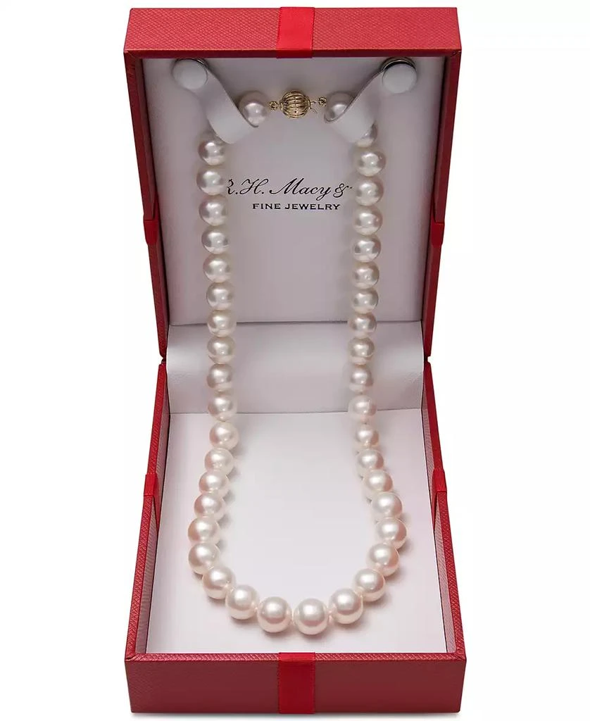 商品Belle de Mer|Cultured Freshwater Pearl (9-1/2mm) Collar 18" Necklace,价格¥2273,第1张图片