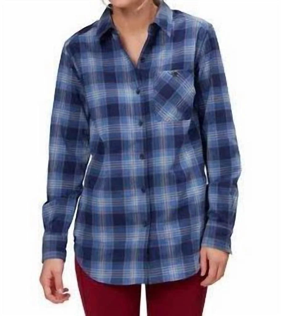商品Outdoor Research|Kulshan Flannel Shirt In Twilight,价格¥493,第2张图片详细描述