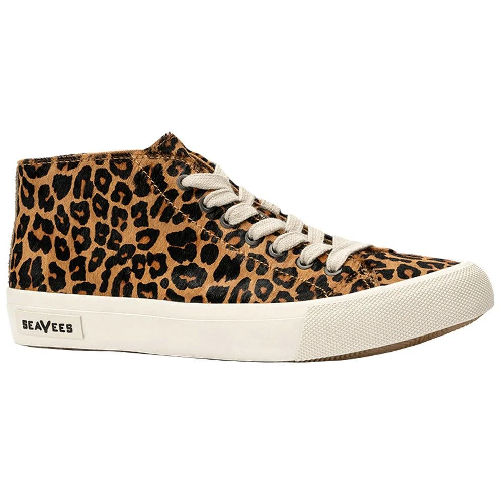 商品SeaVees|California Special Mulholland Leopard High Top Sneakers,价格¥174,第2张图片详细描述