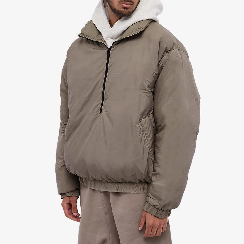 商品Essentials|Fear of God ESSENTIALS Quilted Smock Jacket - Desert Taupe,价格¥2101,第2张图片详细描述