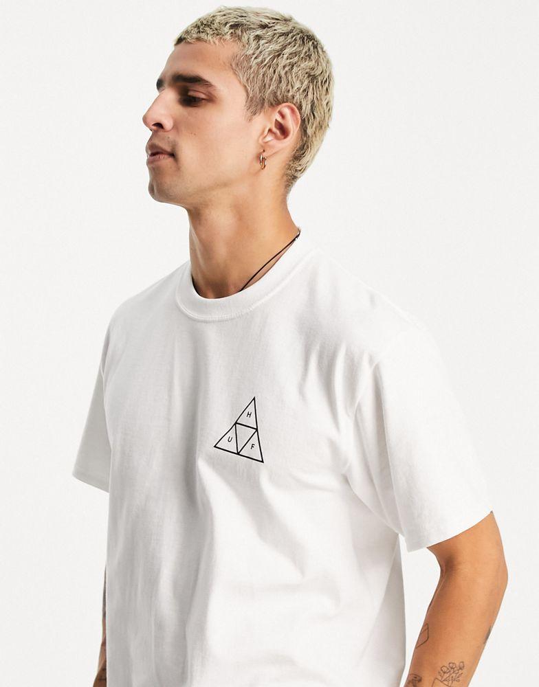 HUF essentials tt back print t-shirt in white商品第3张图片规格展示