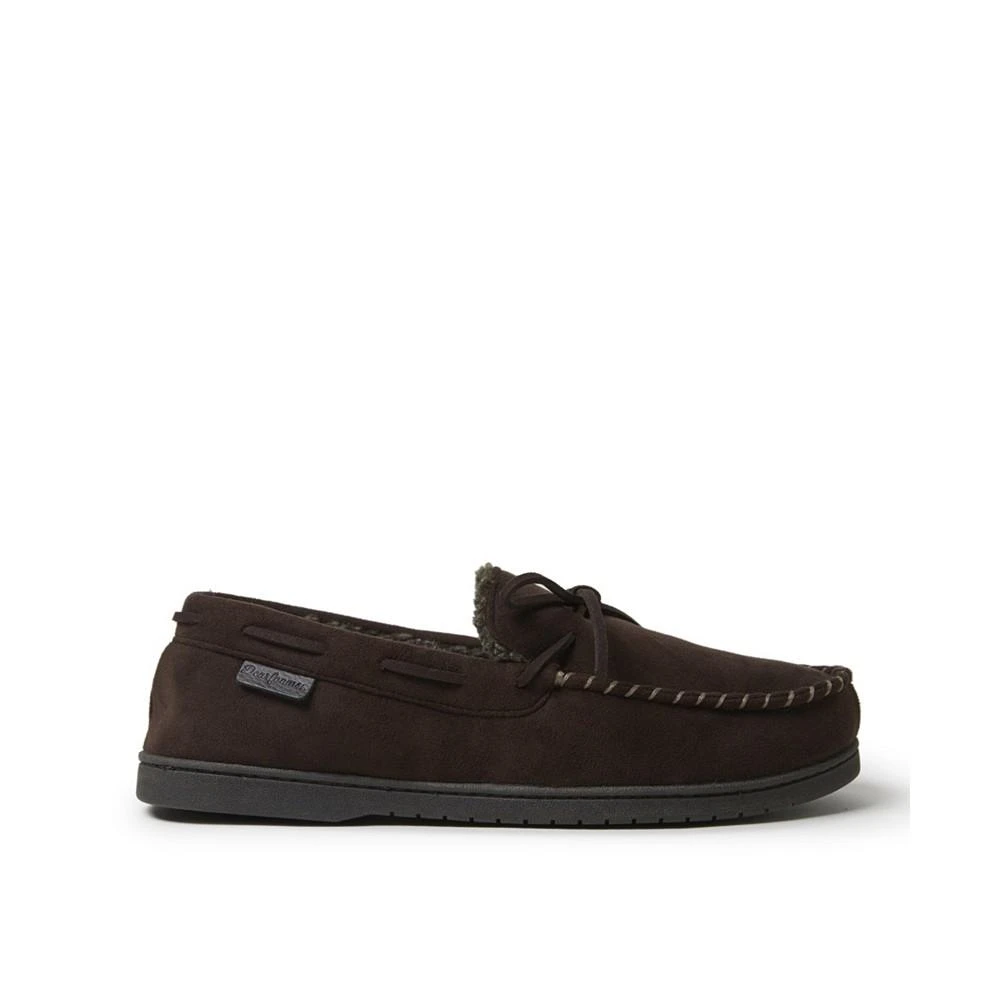 商品Dear Foams|Men's Toby Microsuede Moccasin Tie Slippers,价格¥327,第2张图片详细描述