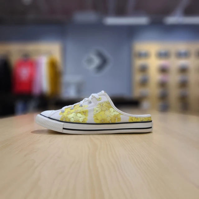 【韩国直邮|包邮包税】匡威 CHUNK TAYLOR ALL STAR DAINTY MULE 全明星 DANTY MULE 帆布鞋 CTAS DAINTY MULE SLTAS DAINTY MULE SLIP EGRET/LT ZITRON 570583C 商品
