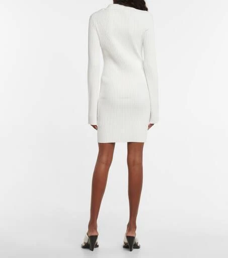 商品Helmut Lang|罗纹针织Polo迷你连衣裙,价格¥1589,第3张图片详细描述