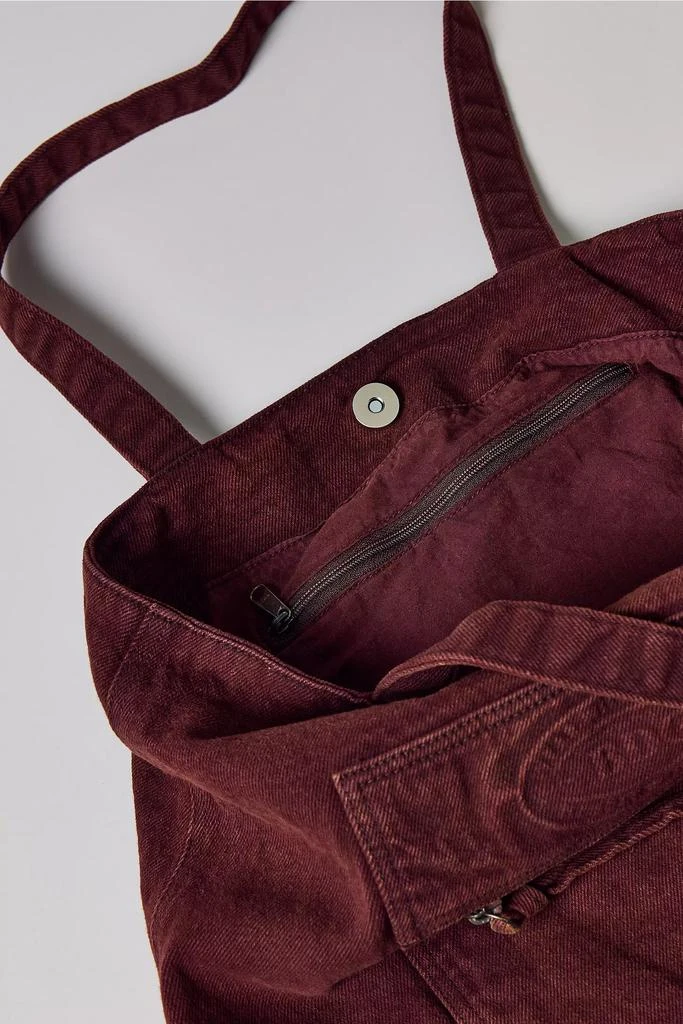 商品BDG|BDG Logo Washed Denim Tote Bag,价格¥217,第4张图片详细描述