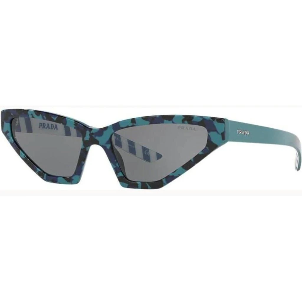 商品Prada|Prada Women's Sunglasses - Grey Lens Camouflage Green Frame | PRADA 0PR12VS 4456Q057,价格¥1260,第1张图片
