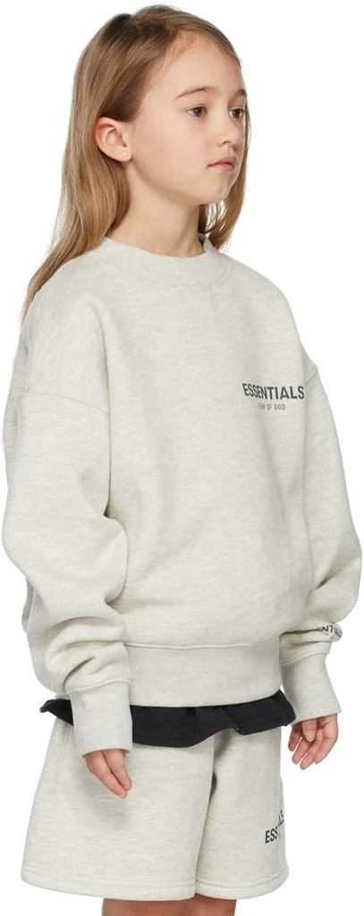 商品Essentials|Kids Off-White Pullover Sweatshirt,价格¥352,第3张图片详细描述