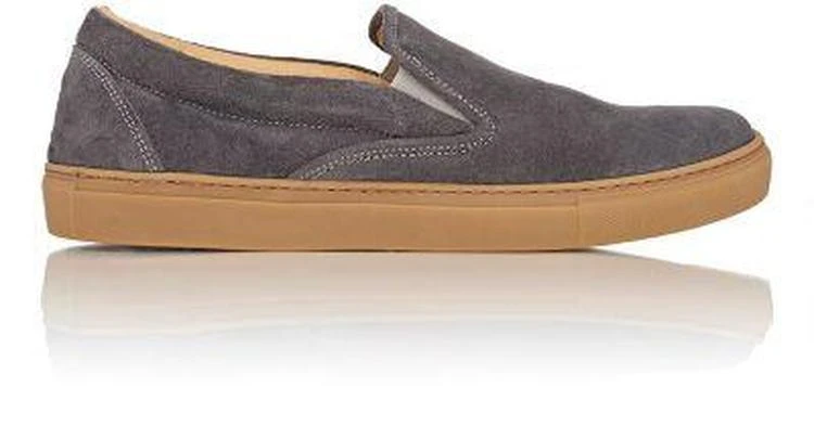 商品Barneys New York|Suede Slip-On Sneakers,价格¥1035,第1张图片