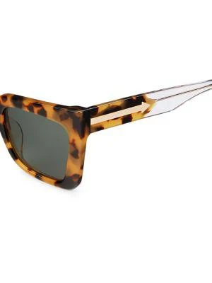 商品KAREN WALKER|51MM Cat Eye Sunglasses,价格¥958,第3张图片详细描述