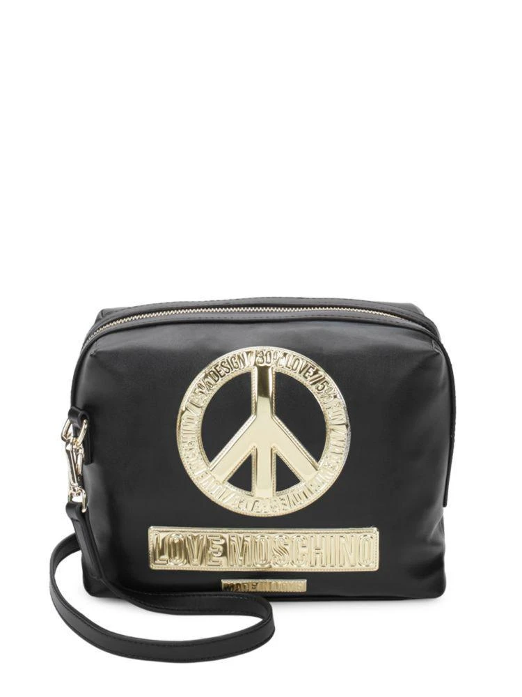 商品Moschino|Peace Sign Crossbody,价格¥944,第1张图片