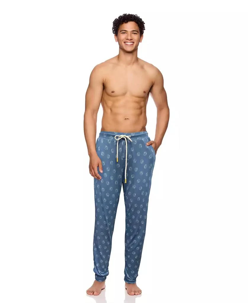 商品Joe Boxer|Men's Fun All Over Print Lickys and Solid Jogger Pants, Pack of 2,价格¥210,第3张图片详细描述