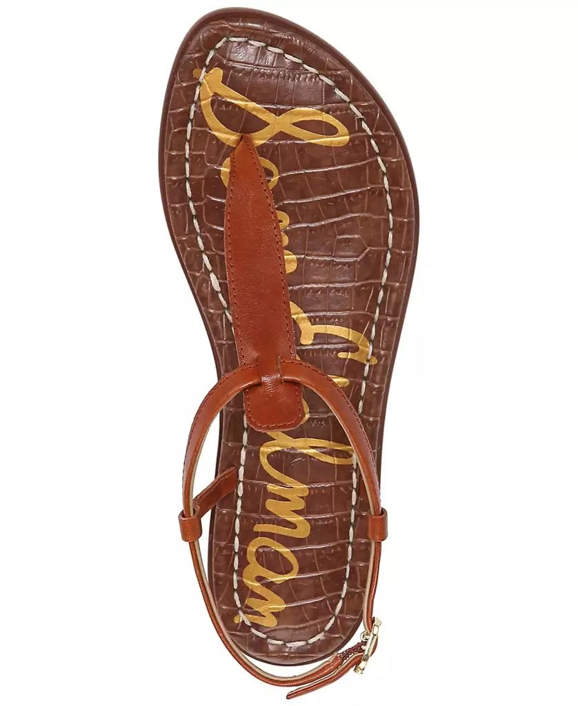 商品Sam Edelman|Women's Gigi T-Strap Flat Sandals,价格¥911,第5张图片详细描述