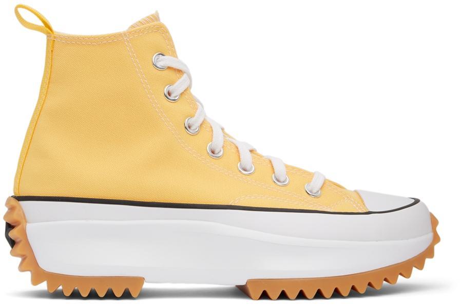 商品Converse|Yellow Run Star Hike Sneakers,价格¥754,第1张图片