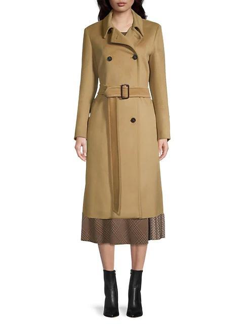 商品Weekend Max Mara|Afide Double-Breasted Belted Coat,价格¥8568,第5张图片详细描述