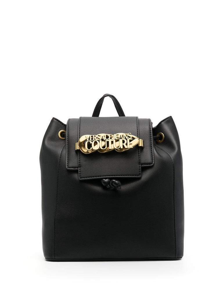 商品Versace|Versace Jeans Womens Black Polyester Backpack,价格¥2090,第1张图片