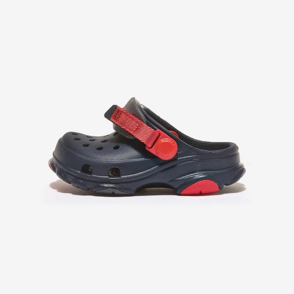 商品Crocs|【韩国直邮|包邮包税】卡骆驰 CLASSIC ALL TERRAIN CLOG K 儿童  凉鞋 沙滩鞋 凉拖鞋 扣带凉鞋  CRS207011 NAVY,价格¥374,第1张图片