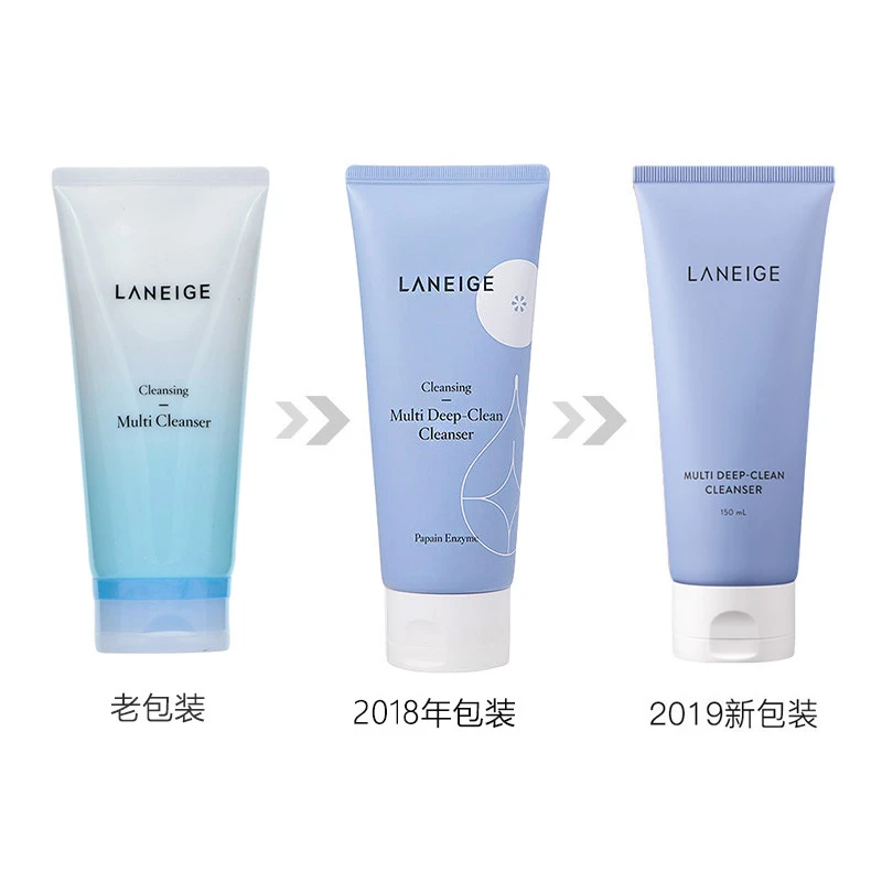 LANEIGE 兰芝 多效四合一洗面奶 150ml 补水保湿 清洁毛孔 商品