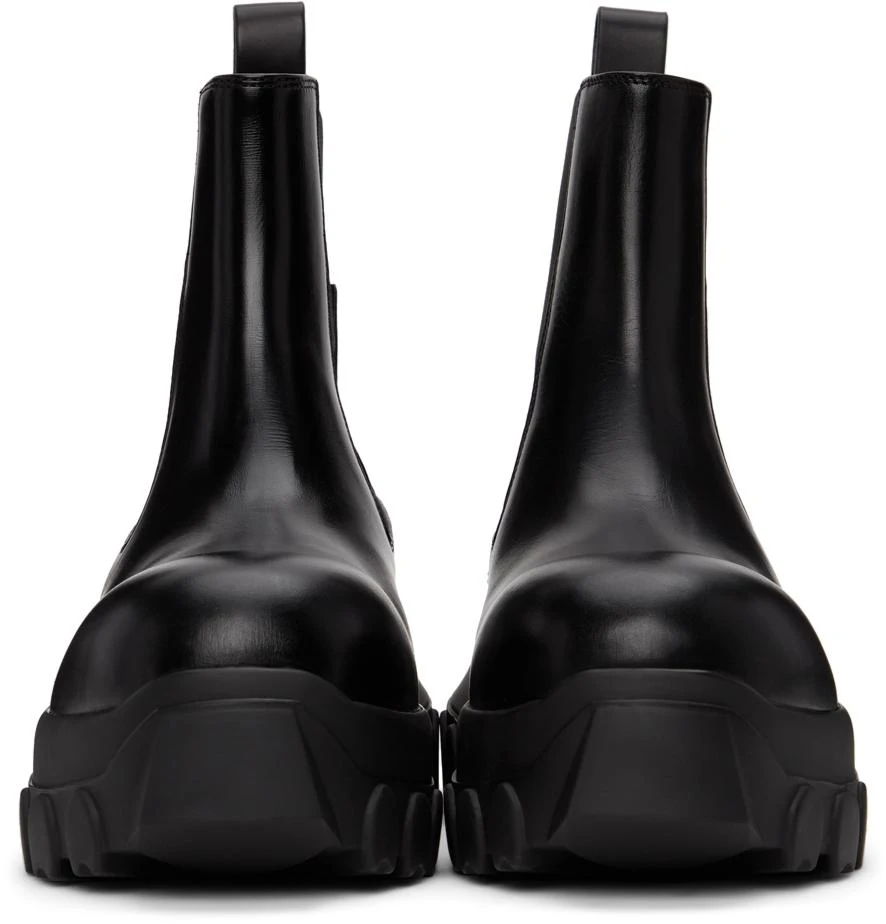 商品Rick Owens|Black Beetle Bozo Tractor Boots,价格¥4768,第2张图片详细描述