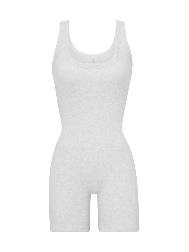 商品SKIMS|Cotton Rib Onesie Bodysuit,价格¥593,第1张图片