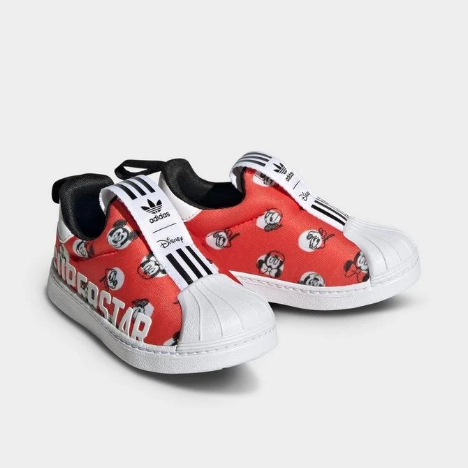 商品Adidas|Kids' Toddler adidas Originals x Disney Superstar 360 X Slip-On Casual Shoes,价格¥371,第2张图片详细描述