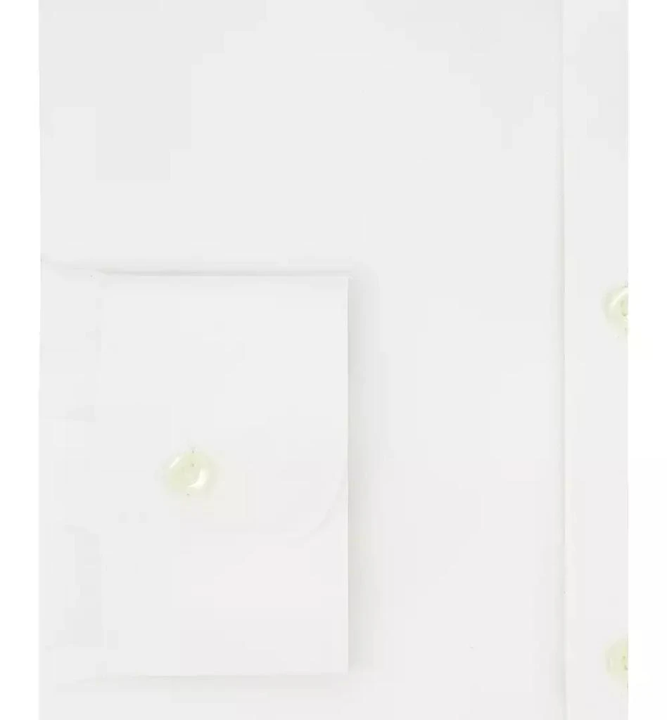 商品Brooks Brothers|Men’s Regular Fit Non-Iron Polo Button-Down Collar Solid Pinpoint Dress Shirt,价格¥461,第4张图片详细描述