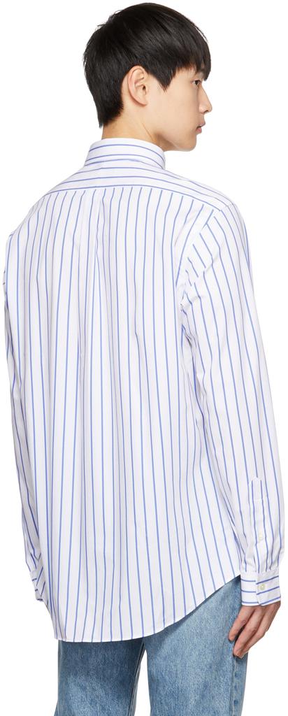 White Striped Shirt商品第3张图片规格展示