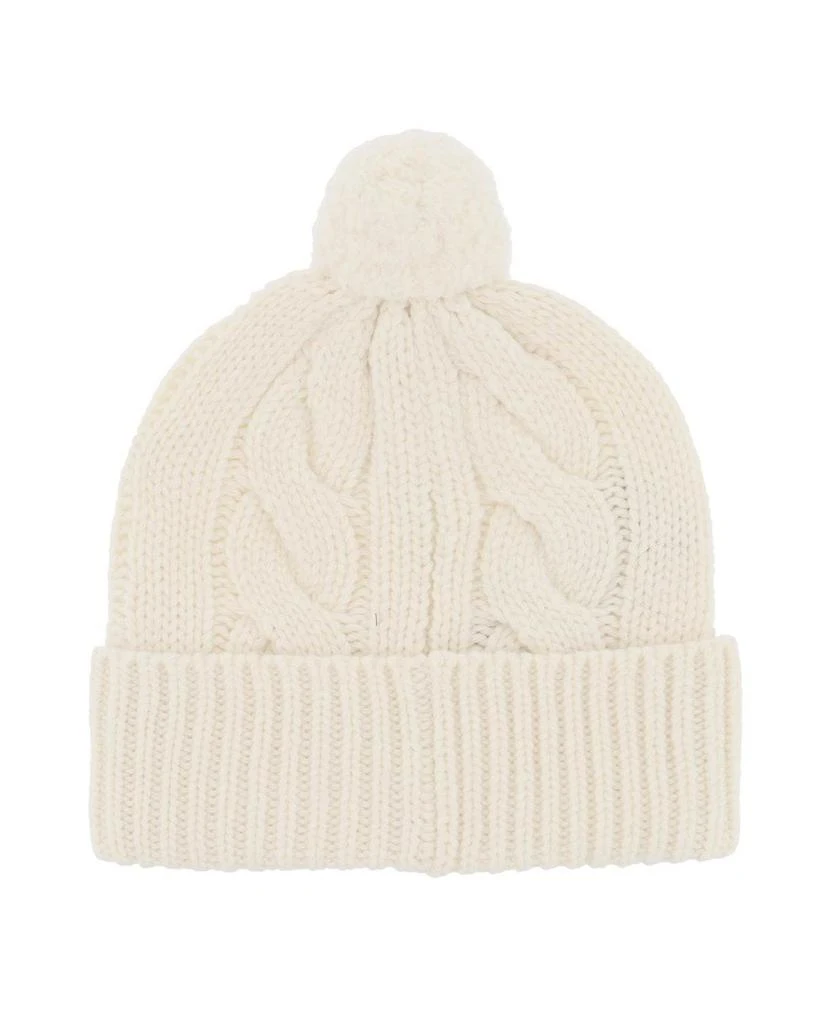 商品Ralph Lauren|Polo Ralph Lauren Cable-Knit Pom-Pom Detailed Beanie,价格¥600,第2张图片详细描述