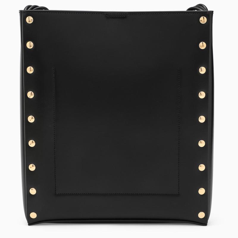 商品Jil Sander|Black Tangle bag with studs,价格¥4988,第6张图片详细描述
