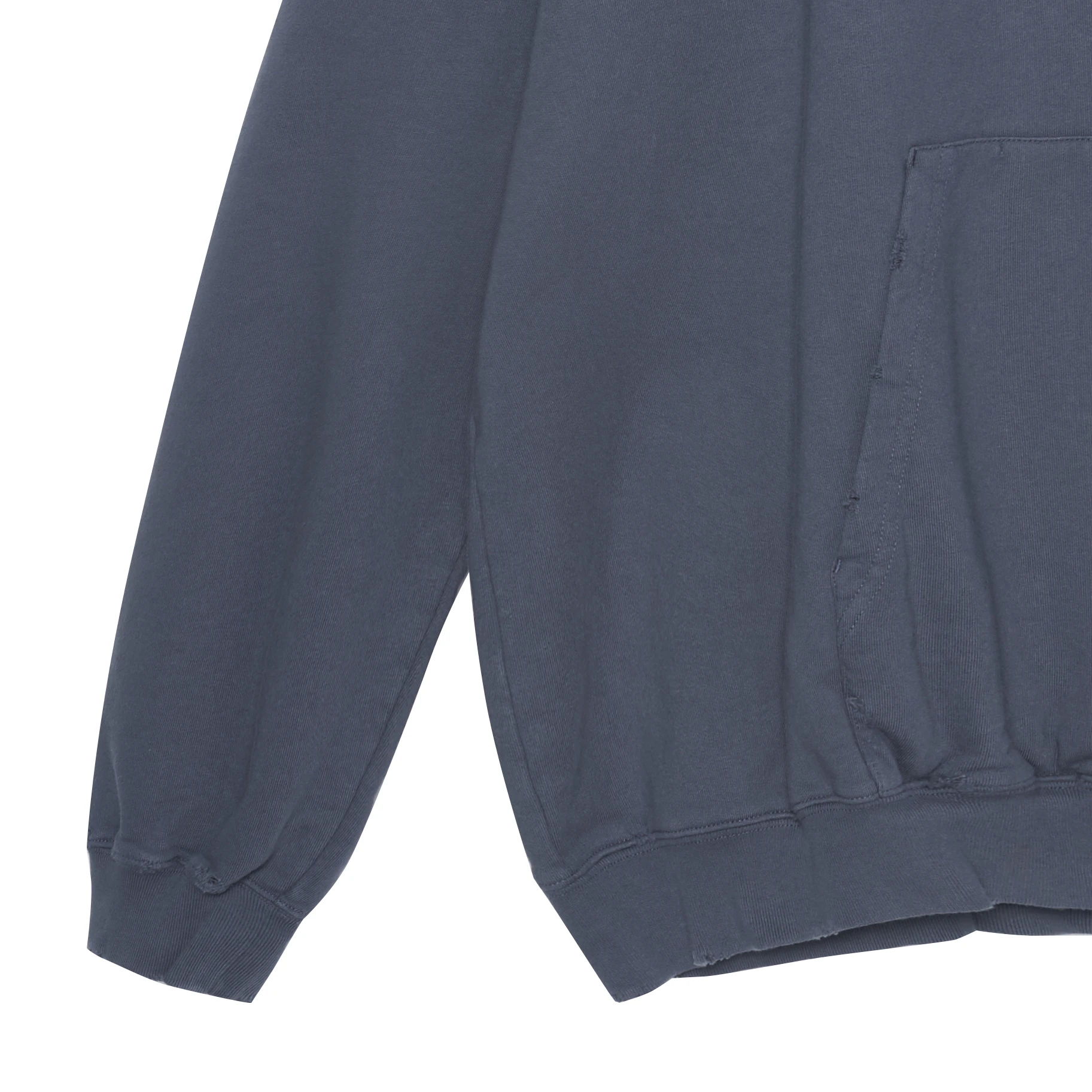 商品[国内直发] Balenciaga|巴黎世家 SS23 Logo图案印花长袖卫衣 男款 蓝色,价格¥5283,第6张图片详细描述