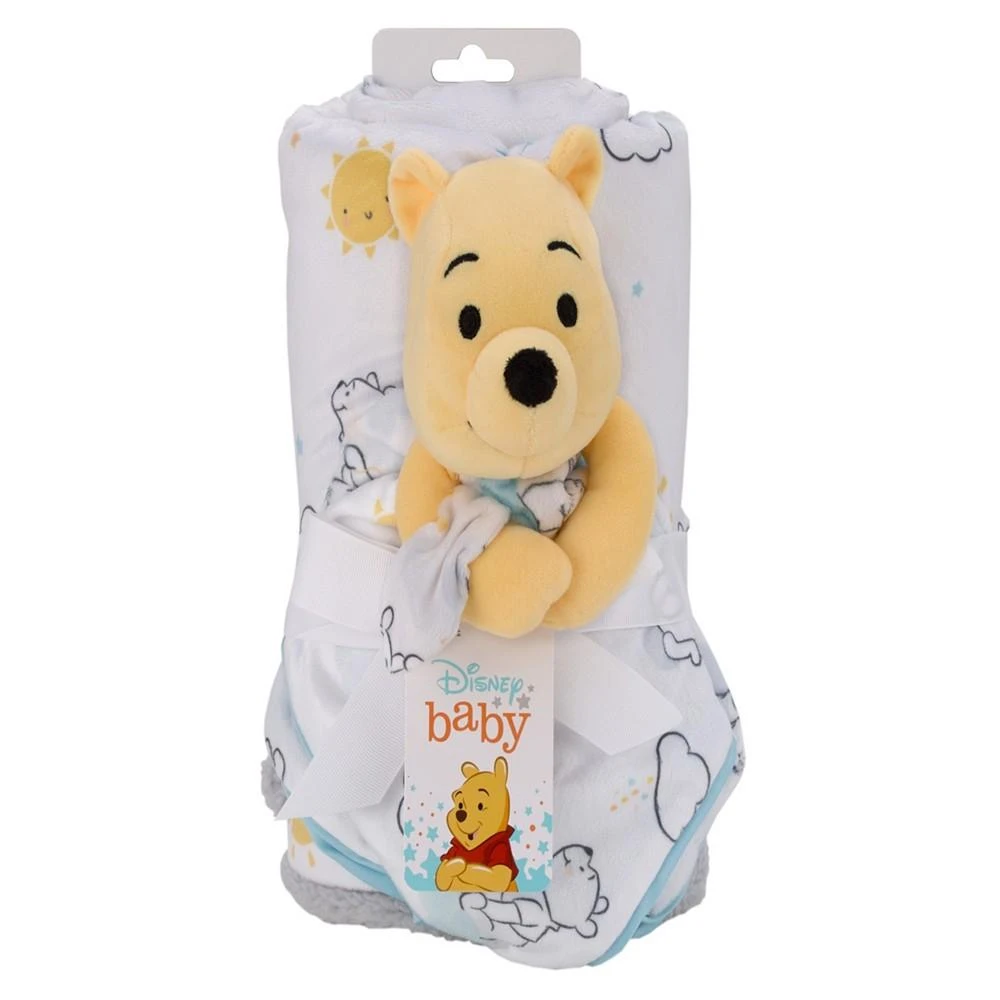 Winnie the Pooh Baby Blanket and Security Blanket Set, 2 Pieces 商品