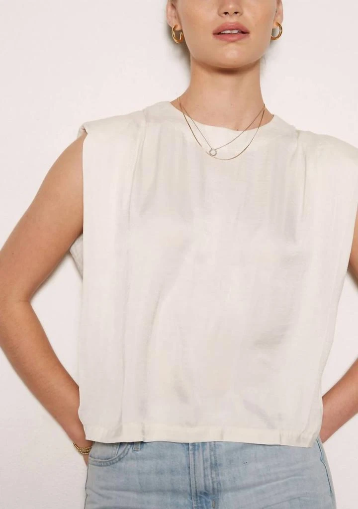 商品Tart|Veda Top in White,价格¥684,第1张图片