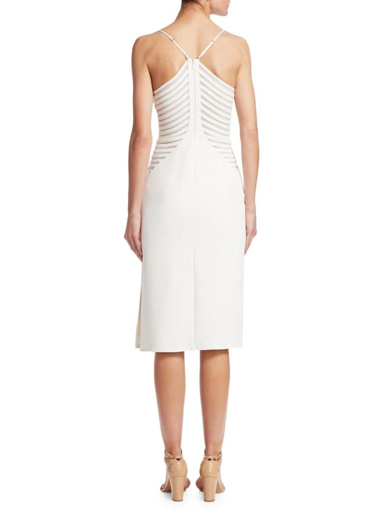 商品Halston Heritage|Stripe Applique Slim Sheath Dress,价格¥1000,第4张图片详细描述