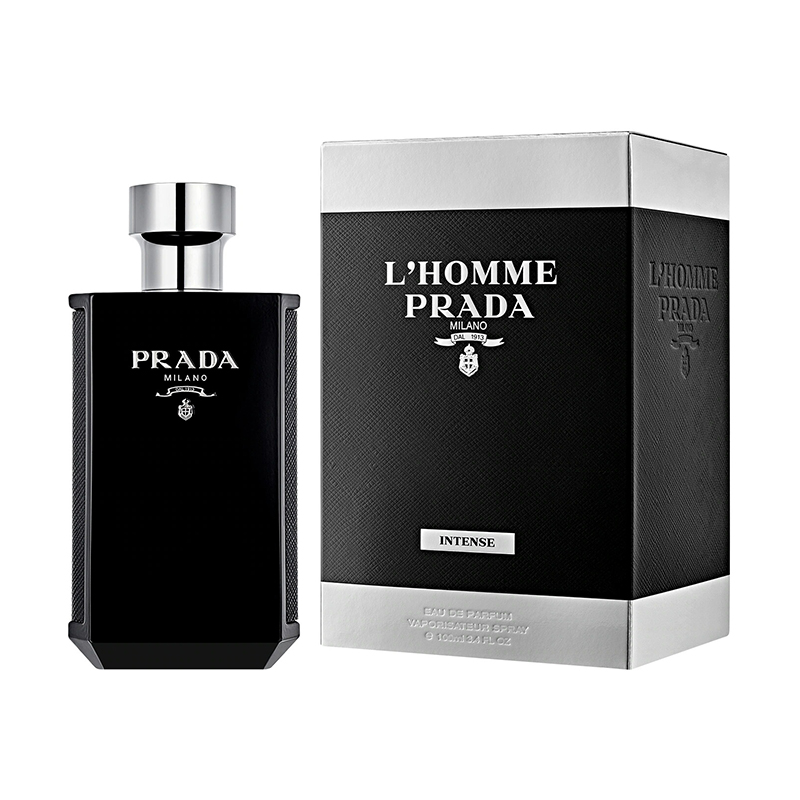 Prada普拉达HOMME「玄色绅士」男士香水100ml EDP浓香水商品第3张图片规格展示